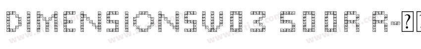 DimensionsW03 500R R字体转换